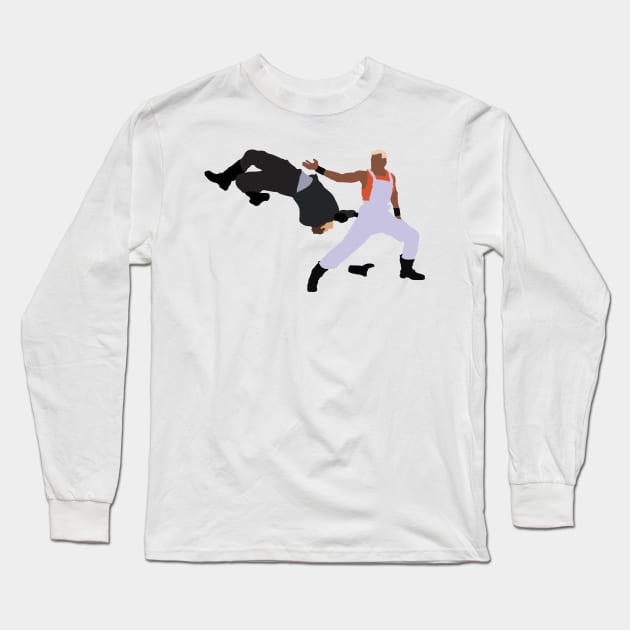 Simon Phoenix Long Sleeve T-Shirt by FutureSpaceDesigns